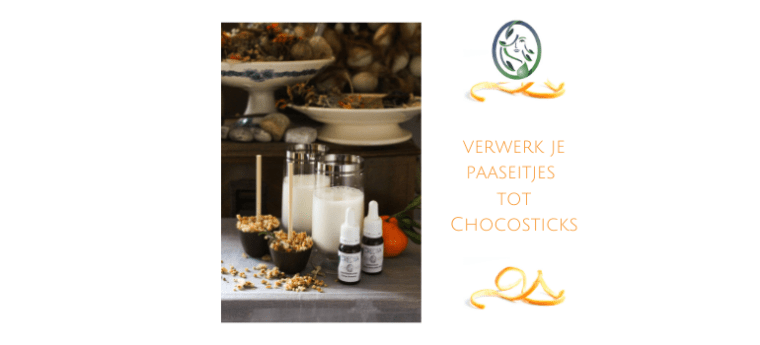 CHOCOLADE STICKS MET EEN VLEUGJE MANDARIJN