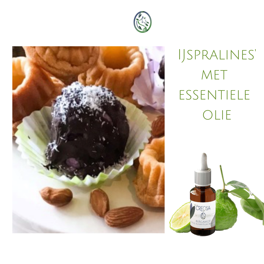 IJSPRALINE'S MET GIN EN ESSENTIËLE OLIE