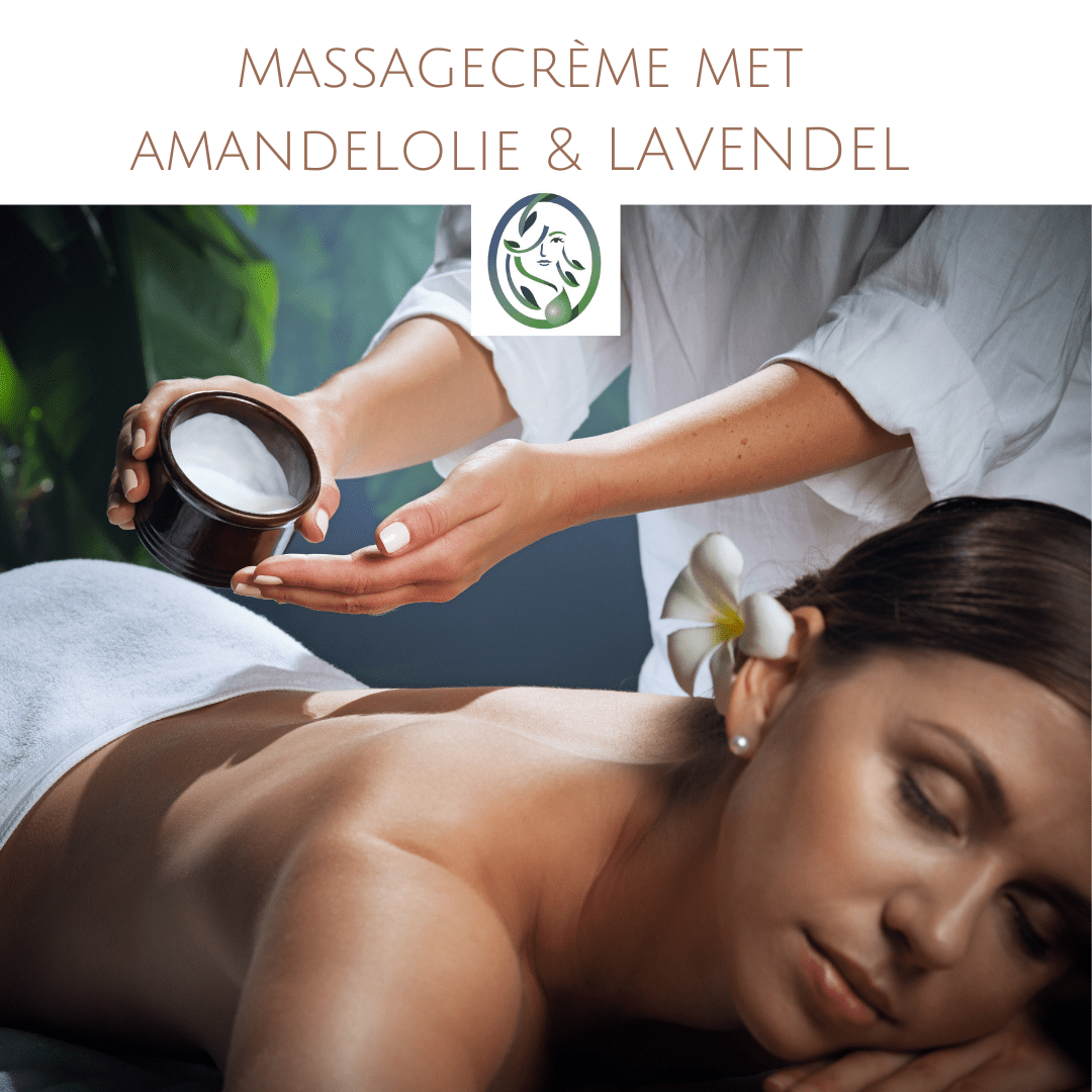 MASSAGECREME MET AMANDELOLIE EN LAVENDEL, DE IDEALE VERZORGING VOOR JOUW HUID EN SPIEREN