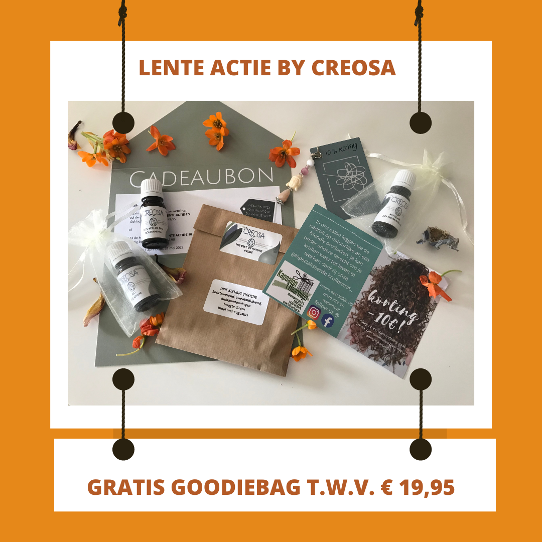 GRATIS GOODIEBAG T.W.V. € 19,95 + KORTINGSBONNEN