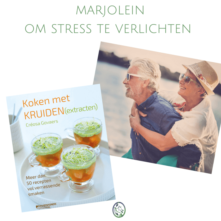 MARJOLEIN TEGEN STRESS