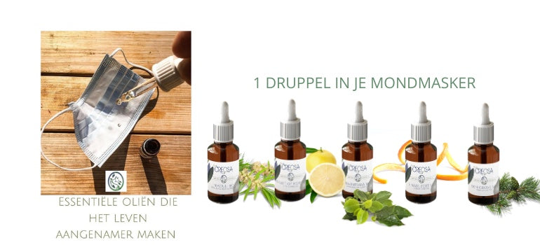 ESSENTIËLE OLIE VOOR HET MONDMASKER