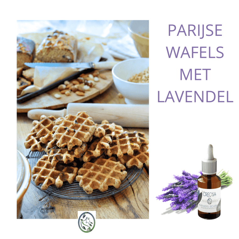 PARIJSE WAFELS MET LAVENDEL