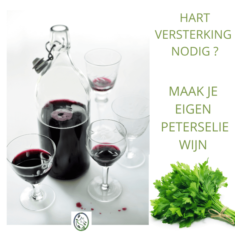 PETERSELIEWIJN VOOR EEN STERK HART