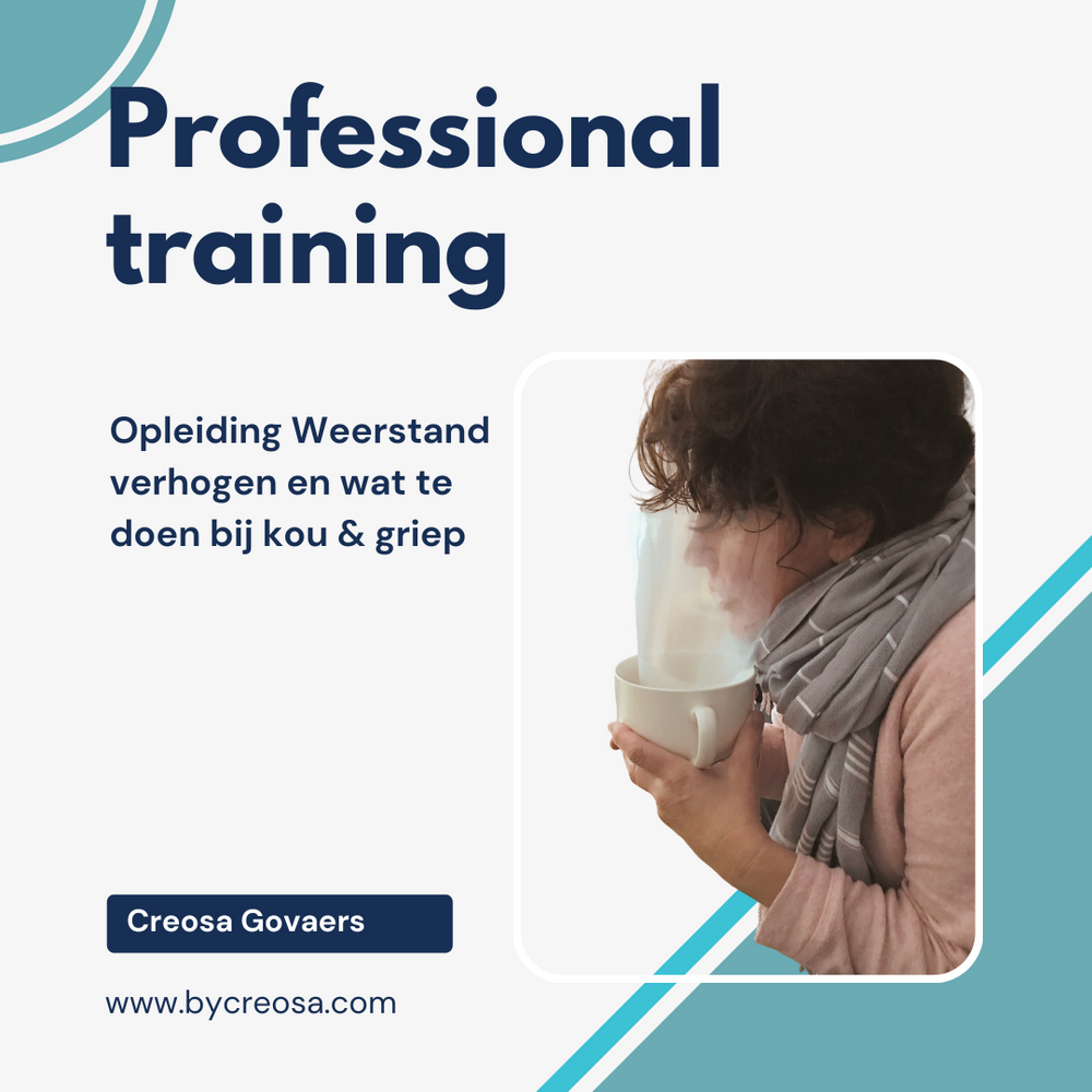 Professional training Weerstand verhogen en wat te doen bij kou & griep