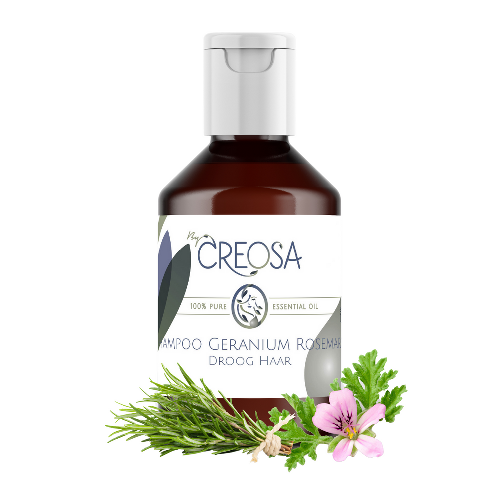 Shampoo Droog haar Geranium Rosemary